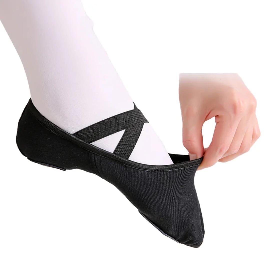 ZAPATOS DE BALLET , LONA ELASTICA DANZA