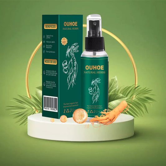 OUHOE Natural Herbs – Tónico Capilar Orgánico 100ml