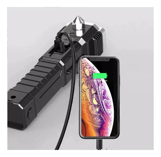 LINTERNA MARTILLO RECARGABLE USB
