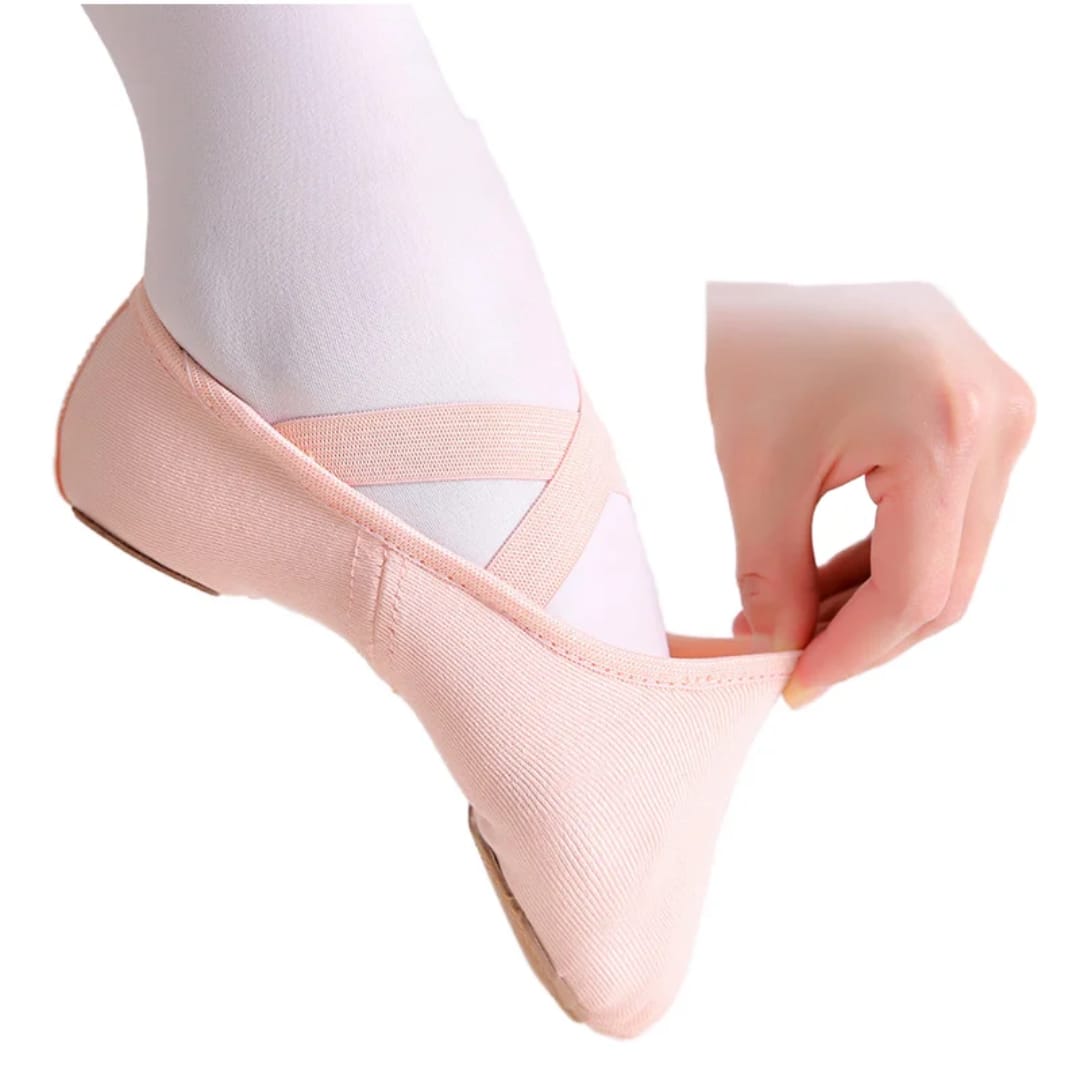 ZAPATOS DE BALLET , LONA ELASTICA DANZA